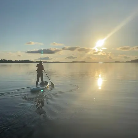 Riverfront Retreat Lohi With Sauna, Rapids & Wild Nature Lasakoski